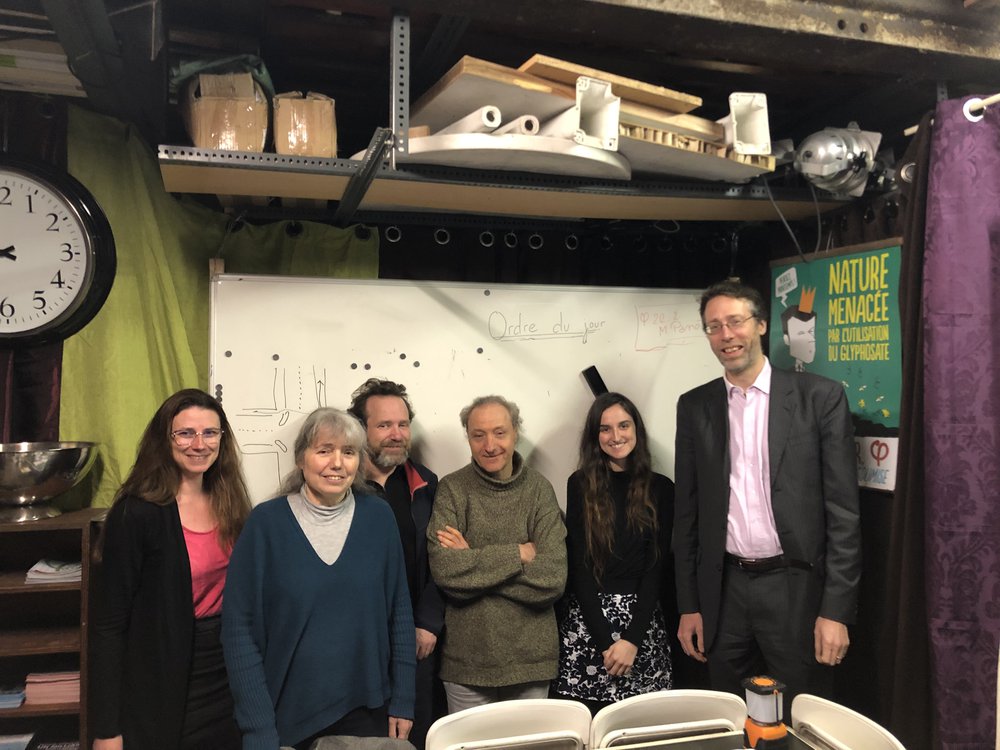 Liste Fontenay en commun: Corine Shäfer Bénétreau, Richard Moch, Marc Frydman, Marine Océane Portalés.