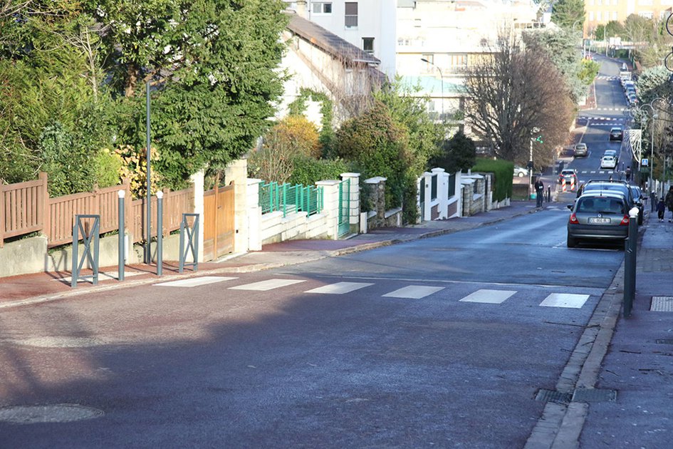 La descente de la rue Boucicaut vers l’avenue Maréchal Foch (Source: site internet de la ville de Fontenay-aux-Roses).